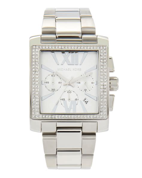 women michael kors watch silver|michael kors access watch silver.